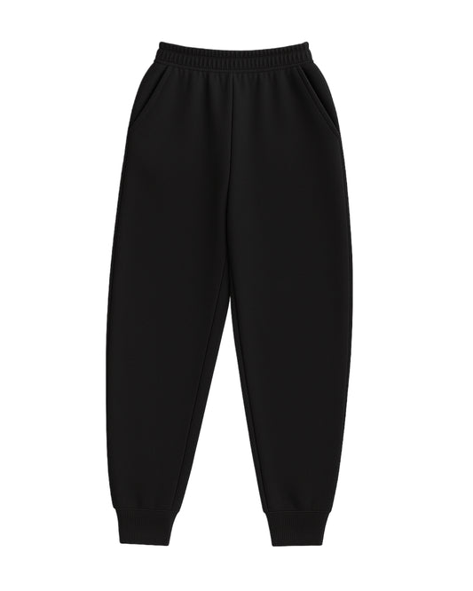Pantalon buzo negro basic