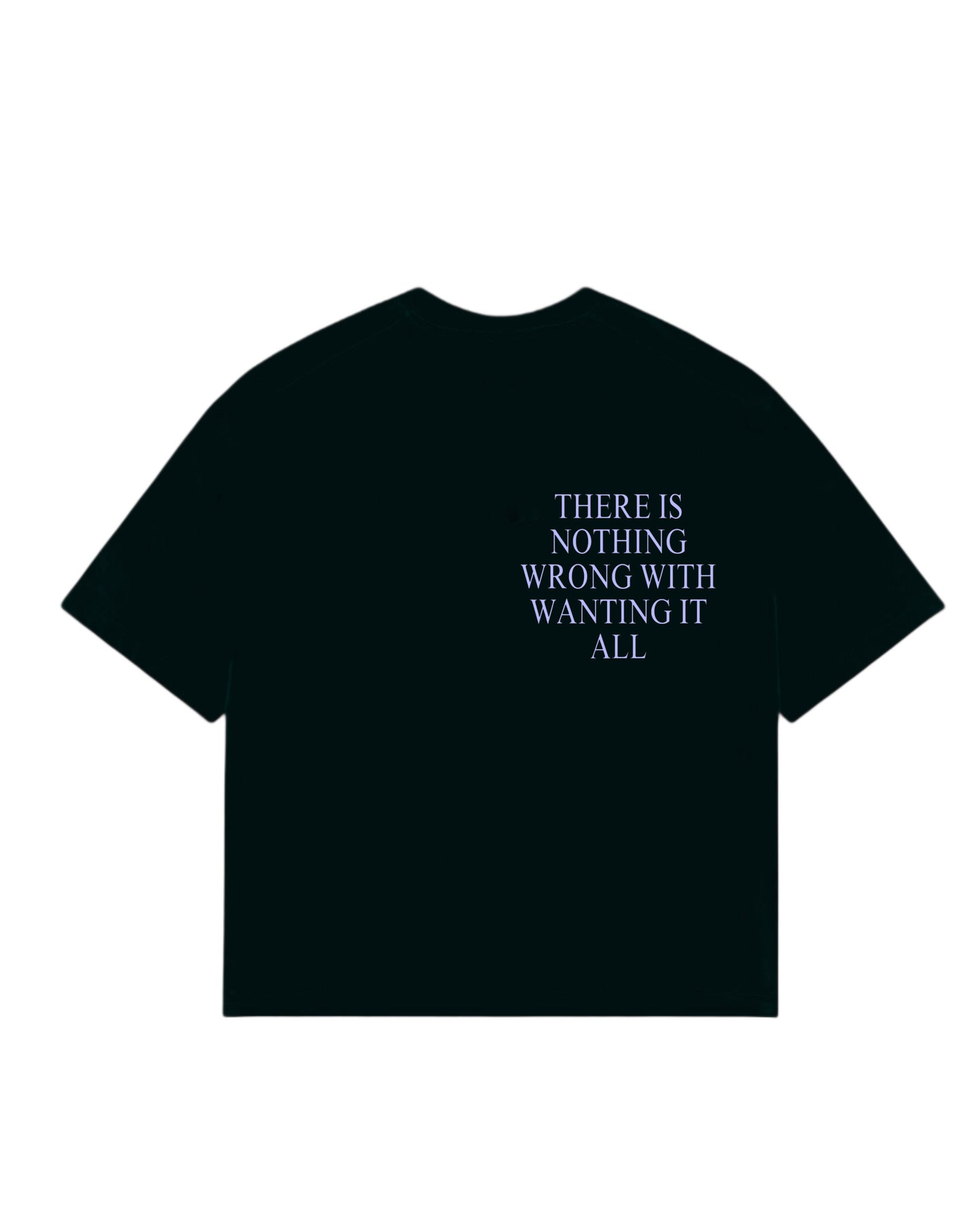 Camiseta there is nothing  recto