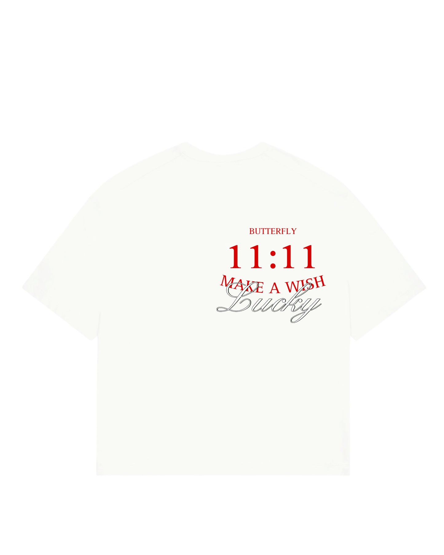Camiseta  Make a wish modelo  recto