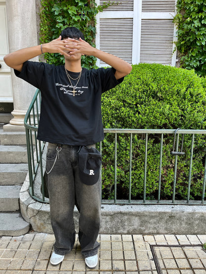 Trust The Process - Black Premium Boxy T-Shirt