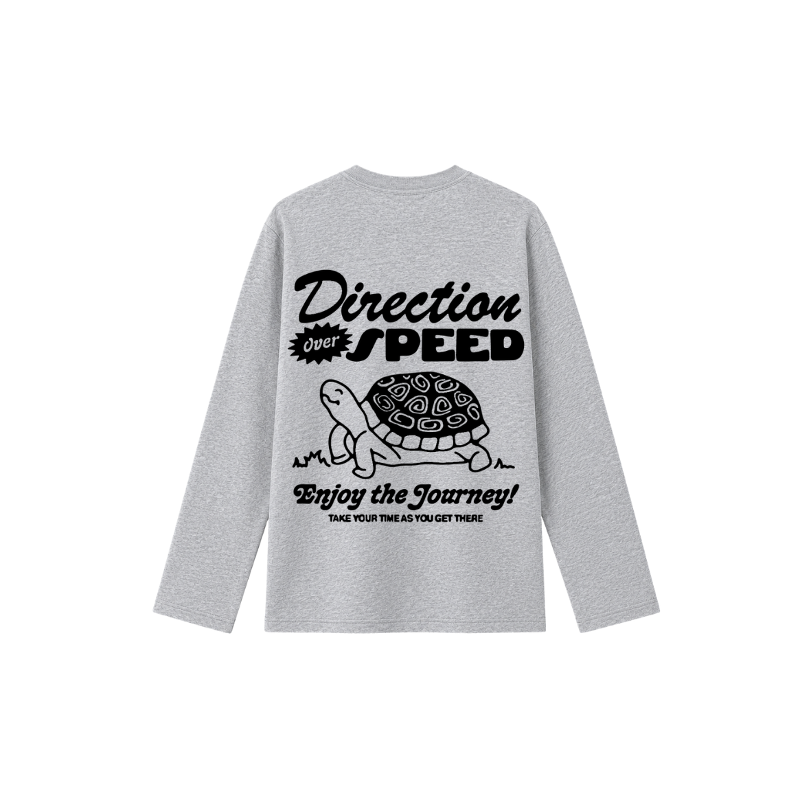 Speed-  Camiseta Manga Larga grey