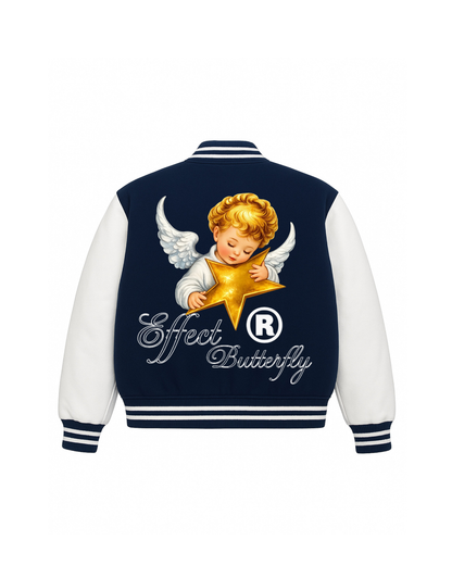 Effect Butterfly  - Varsity Jackets blue